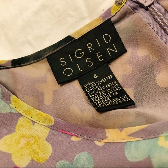 Sigrid Olsen Floral Maxi Dress Colorful - Picture 4 of 4